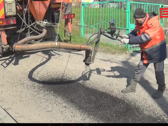В Белгороде обновили более 6 тысяч квадратных метров дорожного покрытия