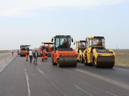 В Каякентском районе Дагестана идёт ремонт дороги