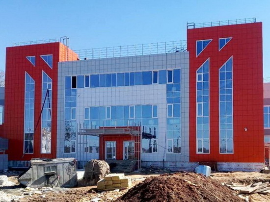 В Чебоксарах продолжается реконструкция стадиона «Волга»