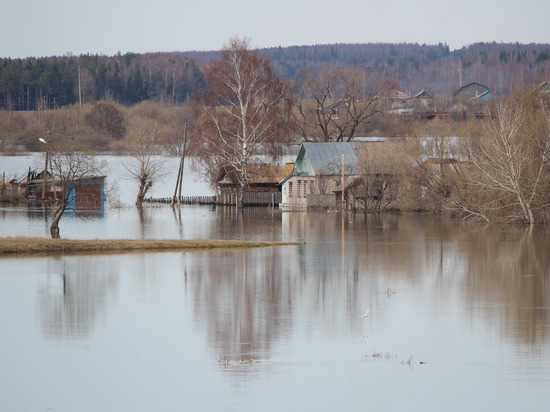 Мост через реку Нерль в Гаврилово-Посадском районе освободился от воды