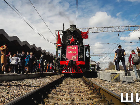 Ретропоезд «Воинский эшелон» прибудет в Астраханскую область в конце апреля