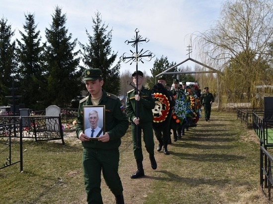 В Спасском районе под Рязанью простились с погибшим в зоне СВО Олегом Чеченевым
