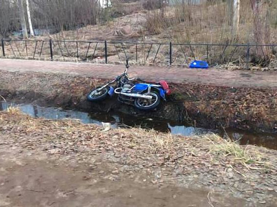 В Любытинском районе мотоциклист сбил ребёнка на велосипеде