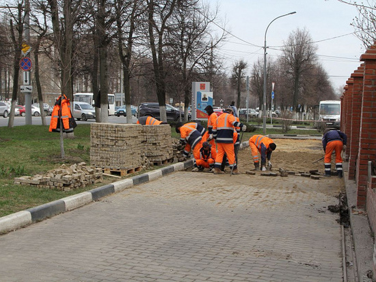 В Туле стартовал ремонт дорог на проспекте Ленина