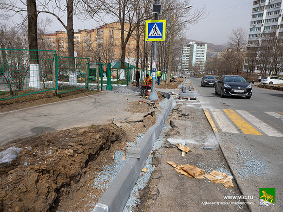 Улицу Толстого во Владивостоке отремонтируют