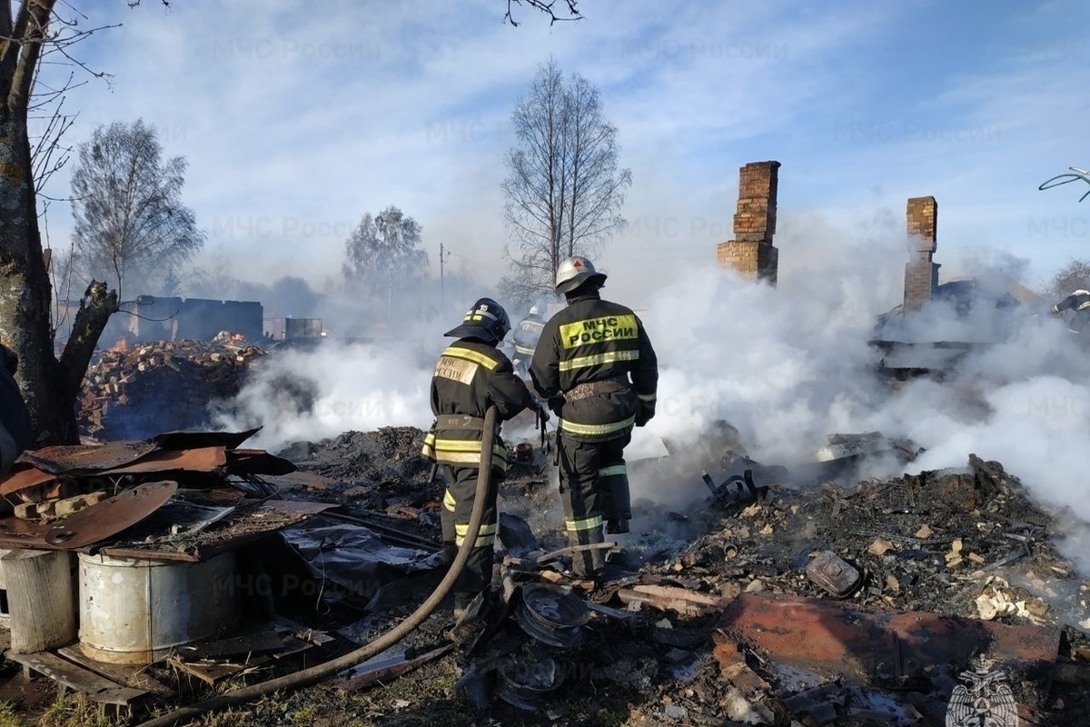 пожар в дачном доме