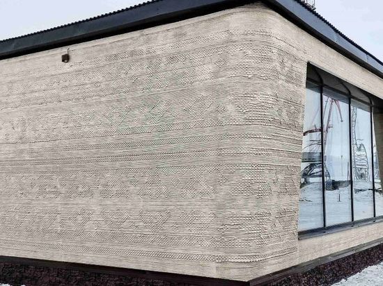 В ЯНАО впервые в мире смогли на 3D-принтере напечатать бетонное здание за Полярным кругом