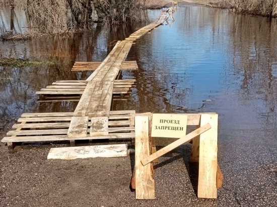 Уровень воды в реках Полисть и Ловать в Старорусском районе превысил критическую отметку