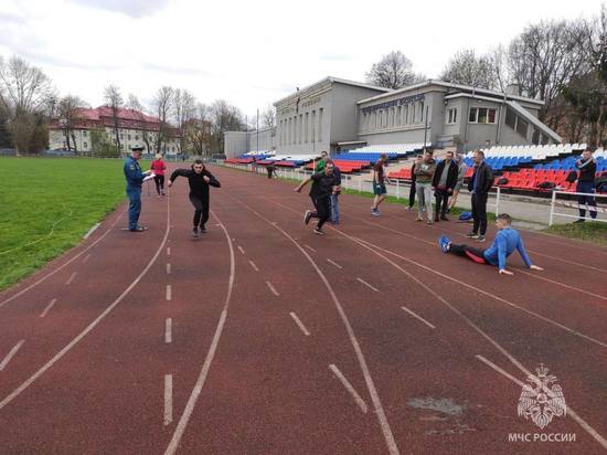 Сотрудники калининградского МЧС определили, кто самый быстрый