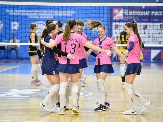 Волейболистки из Забайкалья победили команду из Воронежа на Чемпионате России