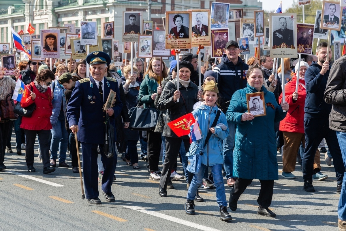 бессмертный полк в канске