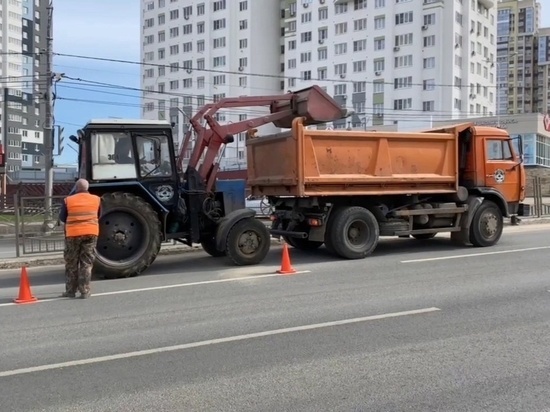 Мэр Рязани Сорокина заявила об уборке песка на улице Новосёлов