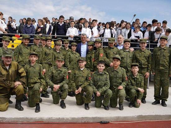 В Беслане после реконструкции открыли стадион «Пищевик»