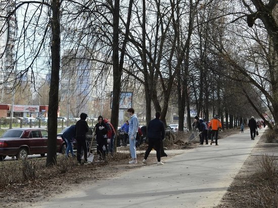 15 апреля в Рязани прошёл третий общегородской субботник