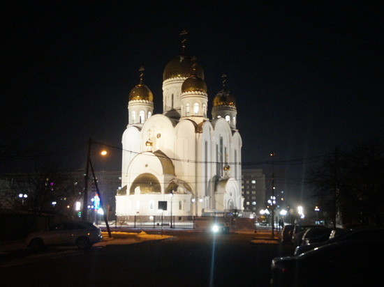 В Красноярске православные начали отмечать Пасху