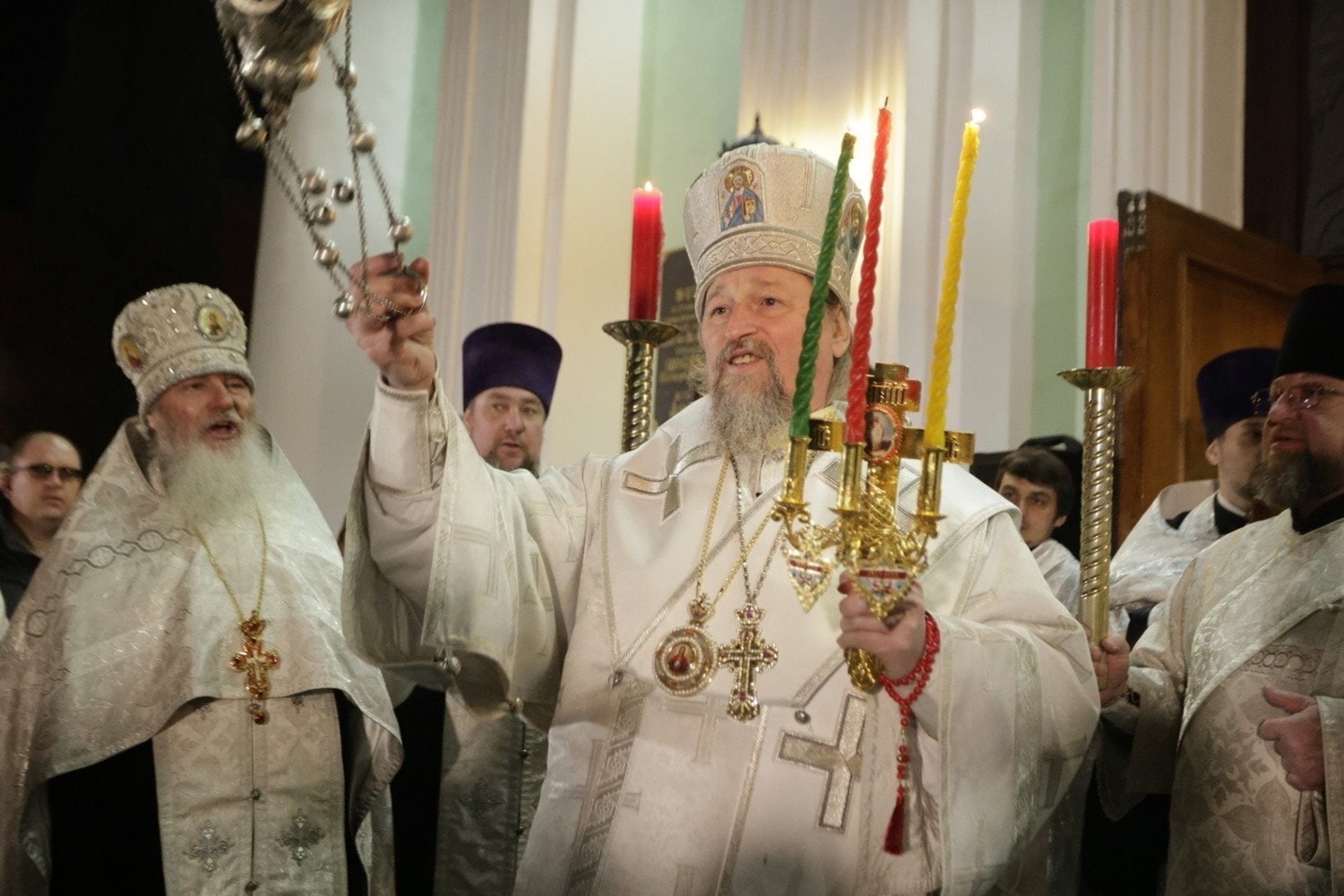 Абакан Пасха в Преображенском соборе