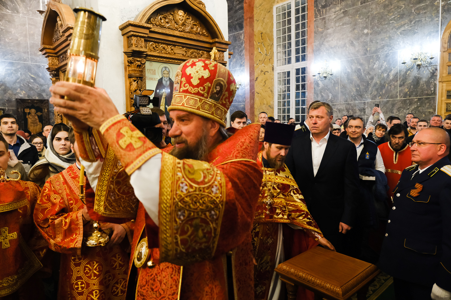 Христос Воскресе служба Пасхальная