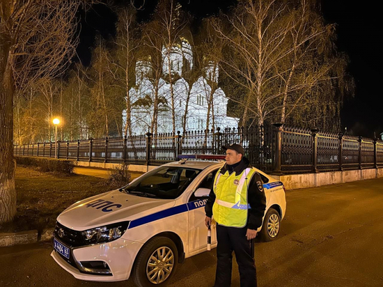 За празднованием Пасхи в Мурманской области следили сотрудники МВД