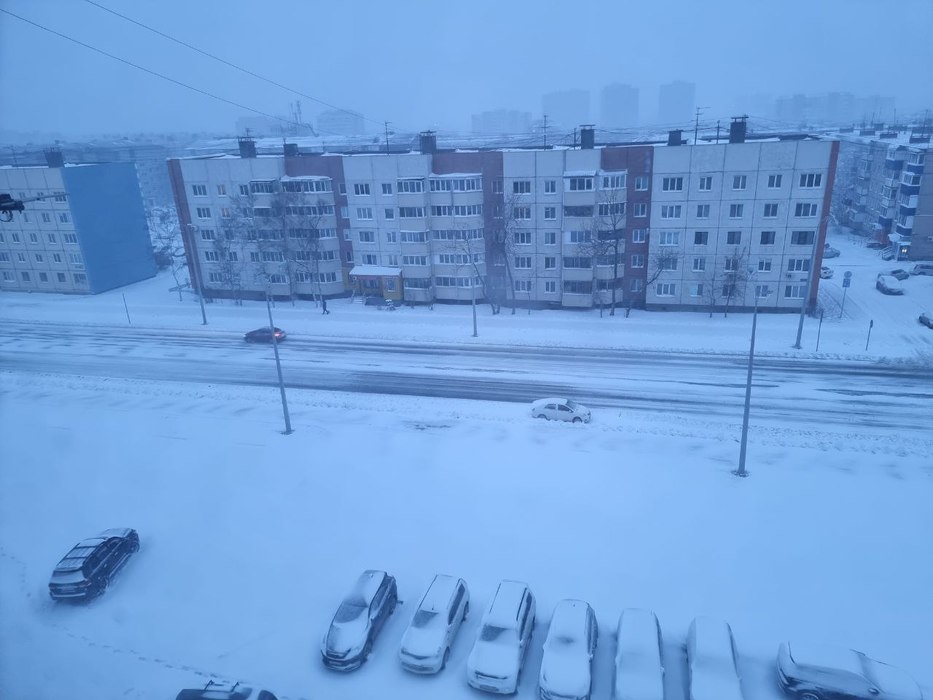На Сахалин в середине апреля вернулась зима: снежные кадры