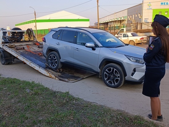 В ходе рейда во Владимире судебные приставы арестовали 4 автомобиля