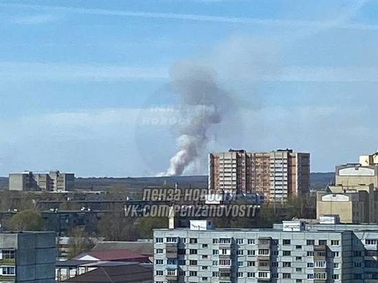 Пенза сейчас фото В Пензе поднялся столб дыма из-за неизвестного возгорания - МК Пенза