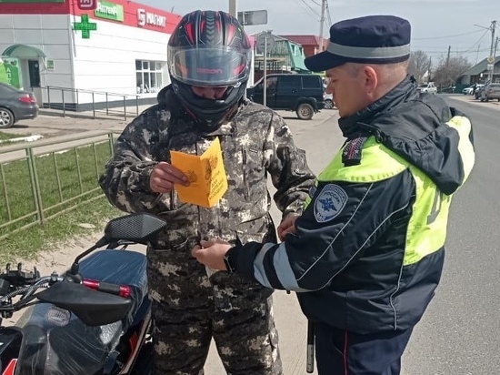 Рязанские госавтоинспекторы назвали три основных правила для мотоциклистов