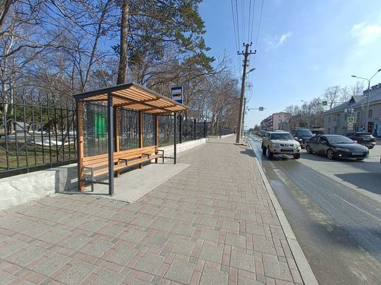 Новая остановка появится у городского парка Южно-Сахалинска