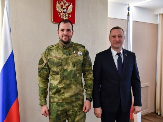 Саратовский разведчик Никита Палазник награжден орденом «За мужество и отвагу»