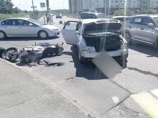 В Калининграде возбудили уголовное дело по факту ДТП с участием мотоциклиста