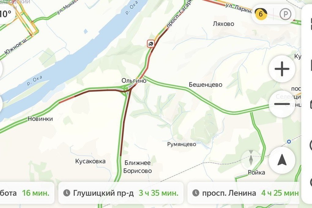 Пробки нижний новгород ольгино сейчас онлайн карта смотреть бесплатно