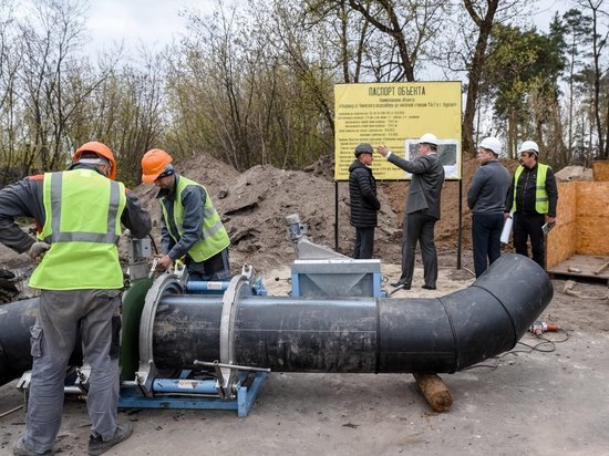 В Курске водовод от Киевского водозабора до насосной станции №7 введут в эксплуатацию в декабре