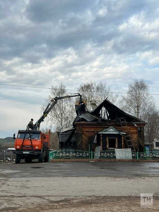 На месте сгоревшей мечети в Татарстане вскоре построят новую