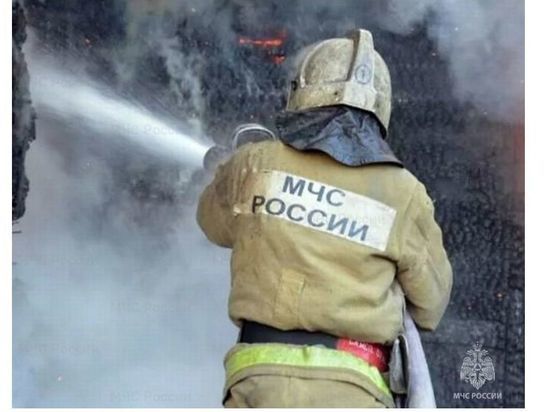 В Гагаринском районе на пожаре погиб человек