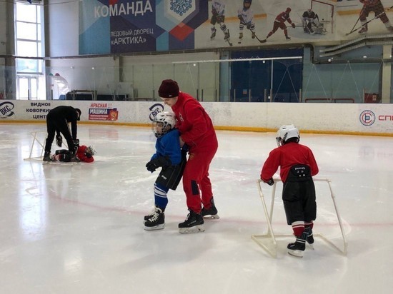 Дети-инвалиды смогут посещать тренировки по хоккею в Видном
