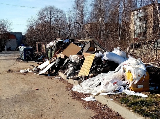 Жители Кимр Тверской области недовольны огромной свалкой