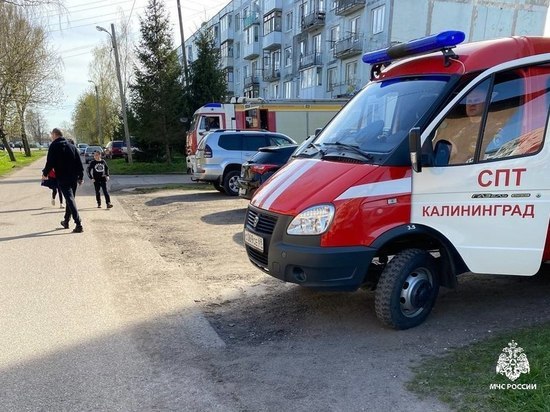 При пожаре в Гурьевске погиб один человек
