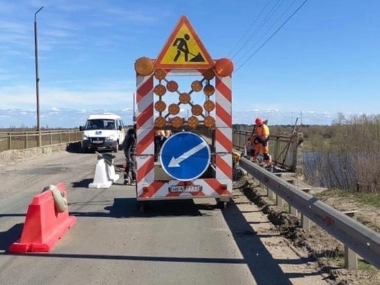 Мост через реку Ловать в Новгородской области отремонтируют к началу лета