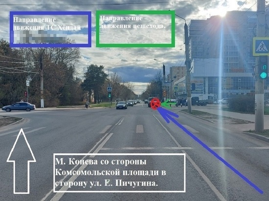 Легковушка наехала на 13-летнего мальчика, который переходил дорогу на красный свет в Твери