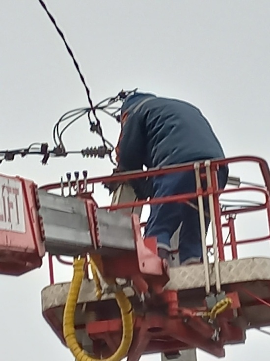 В Курске восстановлено электроснабжение на четырех улицах ЖАО