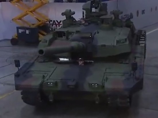 Эрдоган продемонстрировал новый турецкий танк Altay