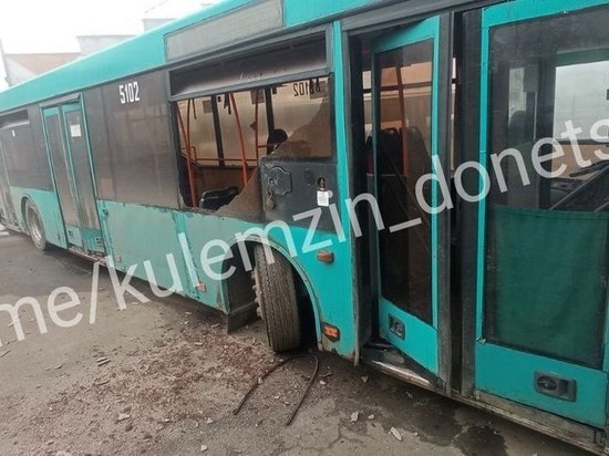 Крупное транспортное предприятие Донецка пострадало в результате обстрела ВСУ