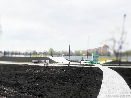 В Пензе убрали забор с верхней части набережной Суры