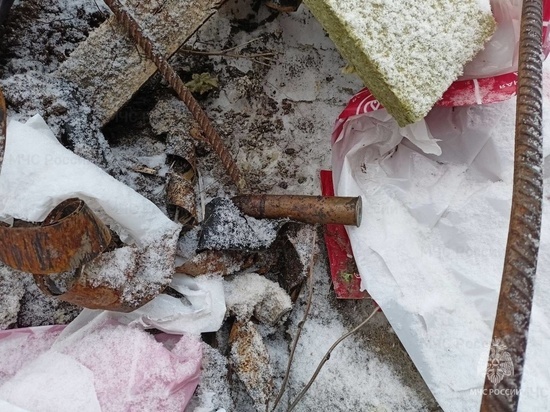 На территории пивзавода Суркова в Архангельске нашли исторический снаряд