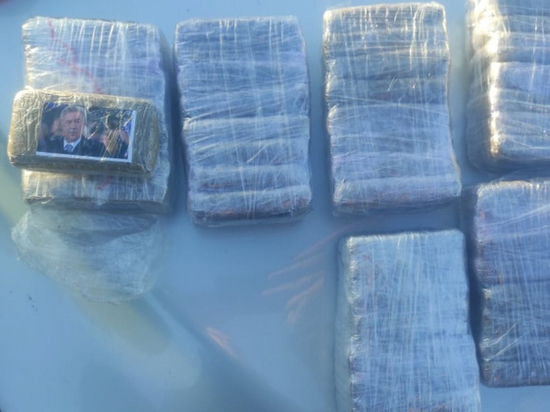 На границе  Кемеровской области  задержан наркокурьер с крупной партией психотропных веществ
