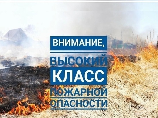 В Ярославской области ввели более высокий класс пожарной опасности