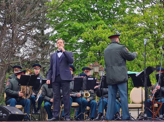  Оркестр Росгвардии выступил для жителей и гостей Пятигорска