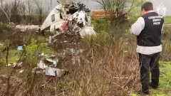 В Волгоградской области упал вертолет санавиации: видео с места