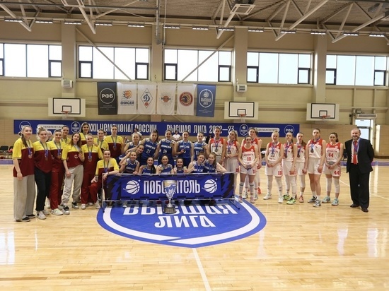 Пензенская баскетбольная команда заняла второе место на чемпионате России