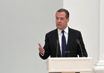 Зампред Совбеза России Дмитрий Медведев в ходе марафона «Знание» сообщил, что «тихий раздел» Украины другими странами лучше, чем начало мировой войны или вступление Украины в НАТО