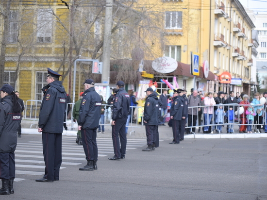 Движение будут перекрывать в Чите во время репетиций парада Победы